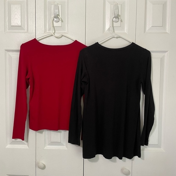 Eileen Fisher Women’s Lot of 2 Blouses size PP (0-2 Petite) - Picture 8 of 12